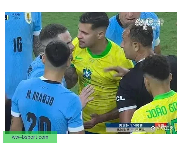 乌拉圭在美洲杯点球大战中逆袭淘汰巴西成功晋级半决赛